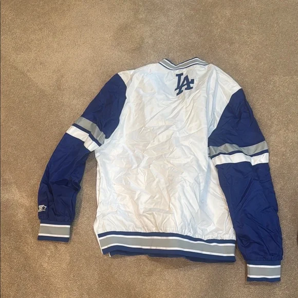 STARTER White and Blue Jacket - Picture 4 of 4